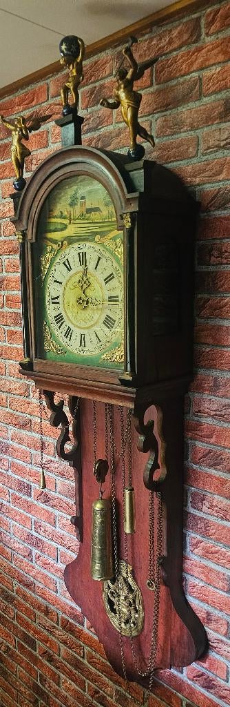 antieke friese staartklok +-1860, Antiek en Kunst, Antiek | Klokken, Ophalen
