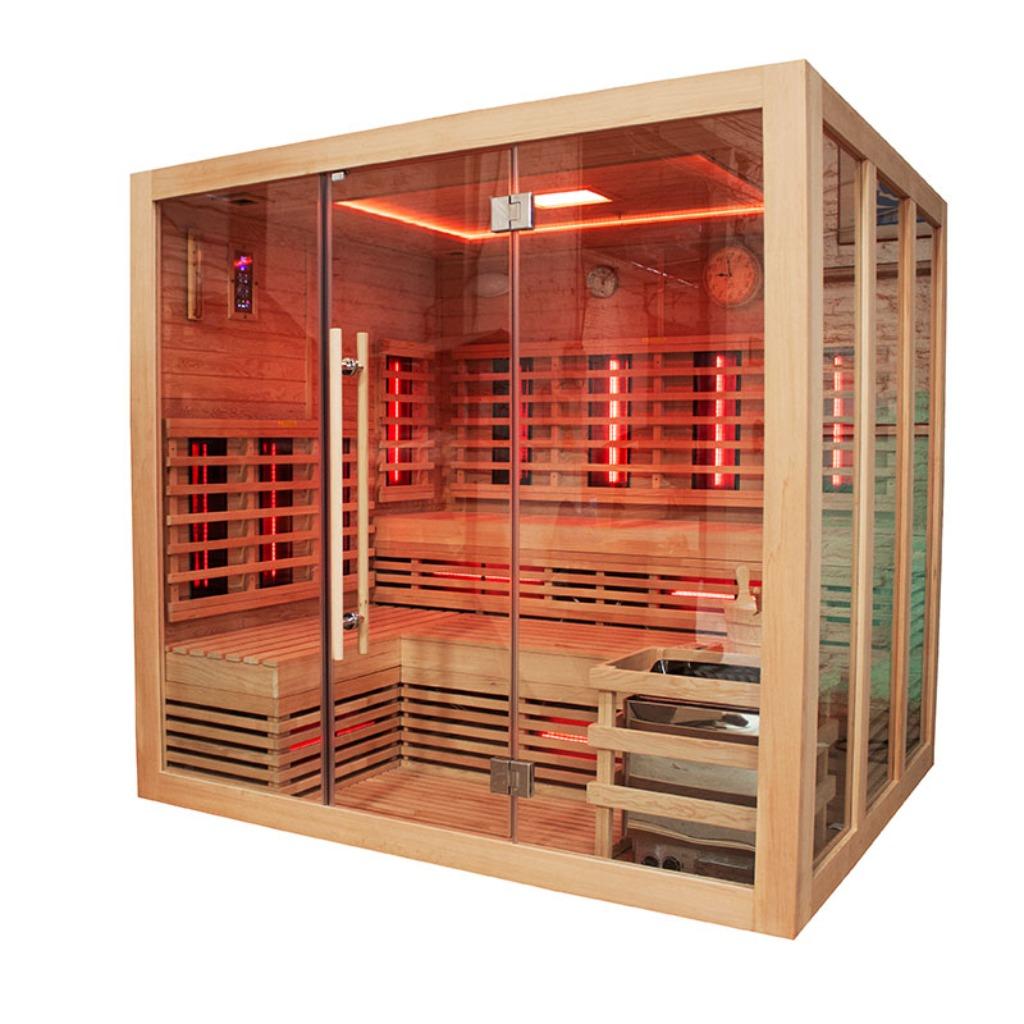 Combi sauna Dreammaker ! Meteen leverbaar Lente acties!, Ophalen, Nieuw, Fins of Traditioneel, Complete sauna