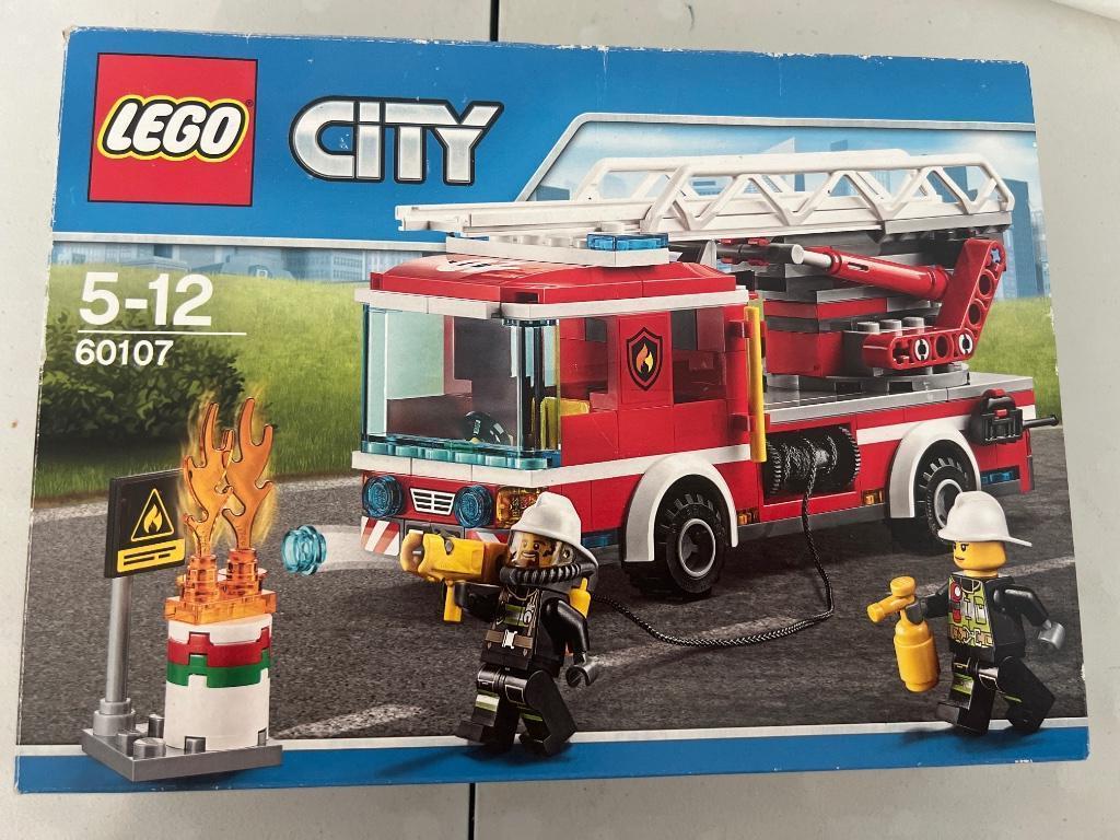 Lego city brandweer, Kinderen en Baby's, Speelgoed | Duplo en Lego, Ophalen, Zo goed als nieuw, Complete set, Lego