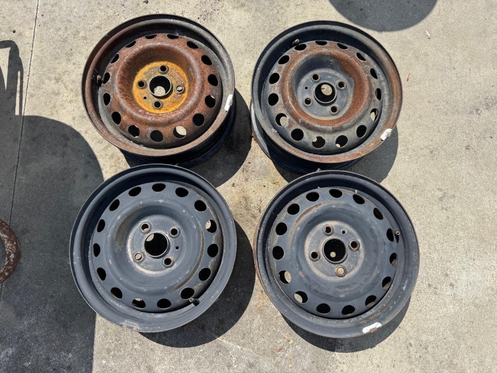 4 jantes en tôle Hyundai I20, Autos : Pièces & Accessoires, Enlèvement, Utilisé, Hyundai