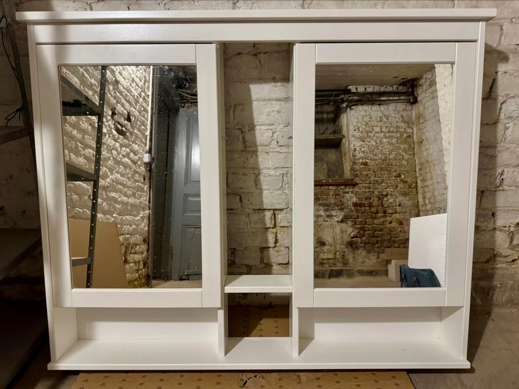 ARMOIRE DE SALLE DE BAIN / MEUBLE PHARMARCIE EN MIROIR, Maison & Meubles, Salle de bain | Meubles de Salle de bain, Utilisé, Armoire à miroir