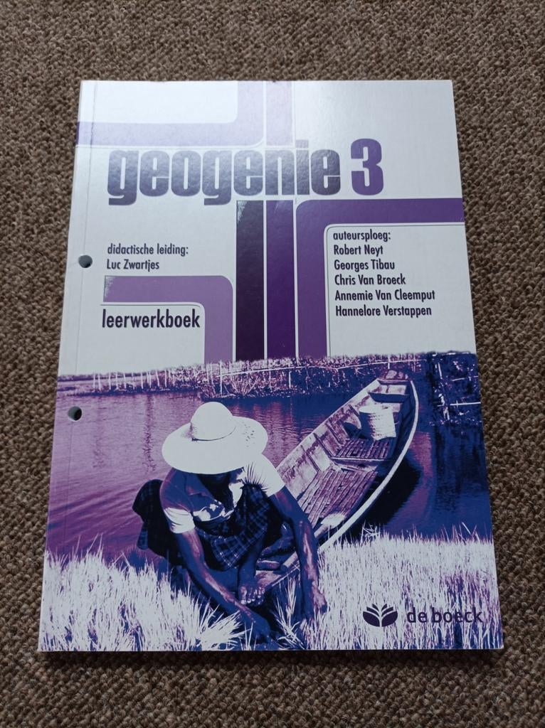 Leerwerkboek Geogenie 3, Boeken, Ophalen of Verzenden, Nieuw, ASO, Aardrijkskunde