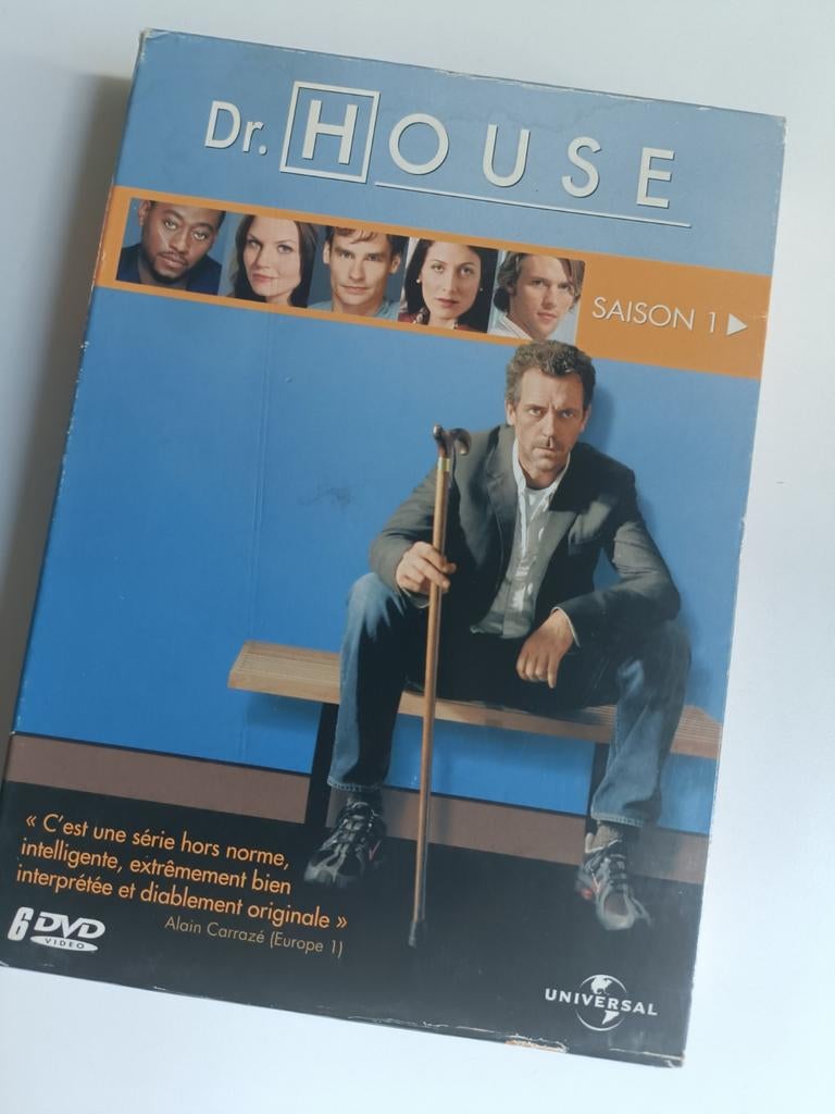 Dr House Saison 1 coffret DVD intégrale, Enlèvement, Utilisé