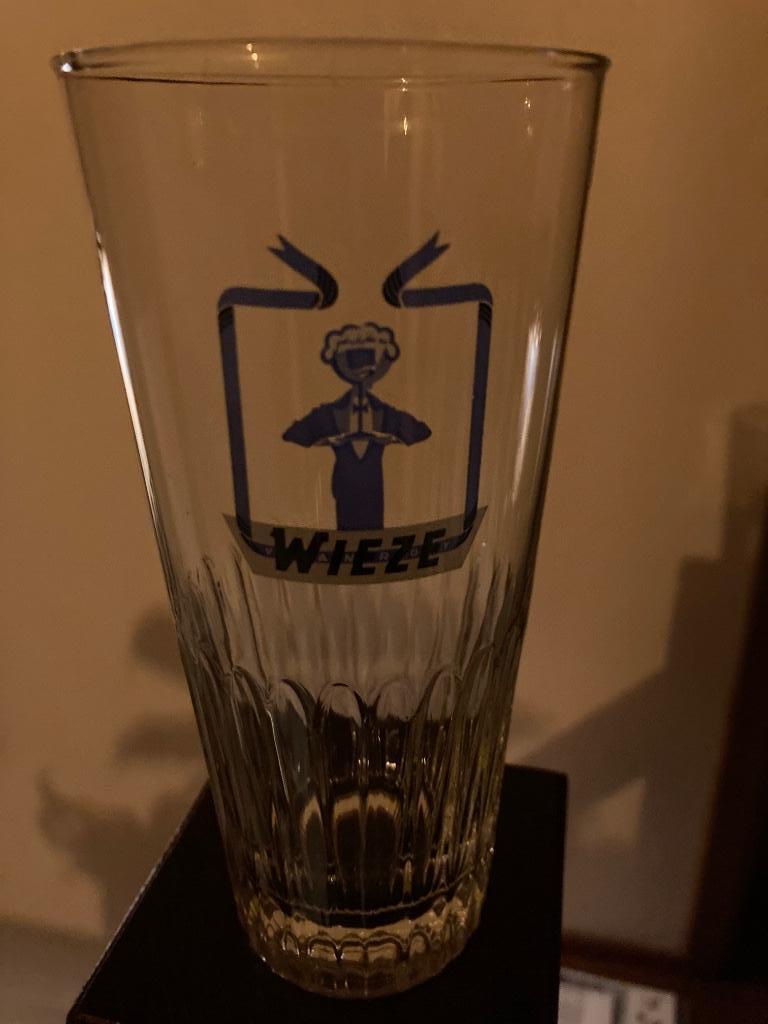 Glas van Roy Wieze, Ophalen of Verzenden, Nieuw, Bierglas