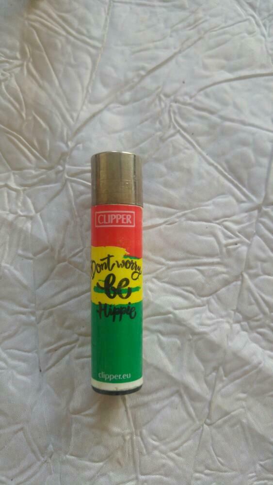 Briquet Aansteker Clipper Dont worry rechargeable, Enlèvement ou Envoi, Utilisé, Briquet