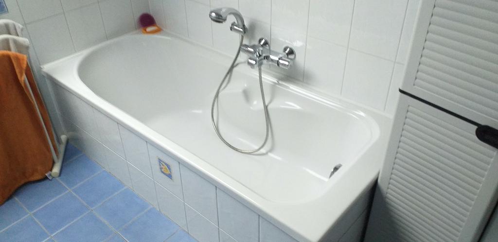 Kraan bad grohe met sproeier, Ophalen, Gebruikt