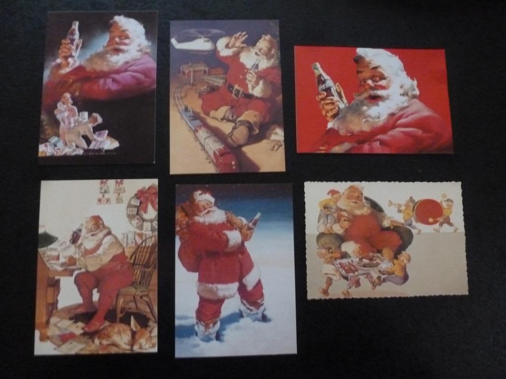 Cartes postales Coca Cola Père Noël, Plusieurs BD, Enlèvement ou Envoi, Comme neuf, Divers auteurs