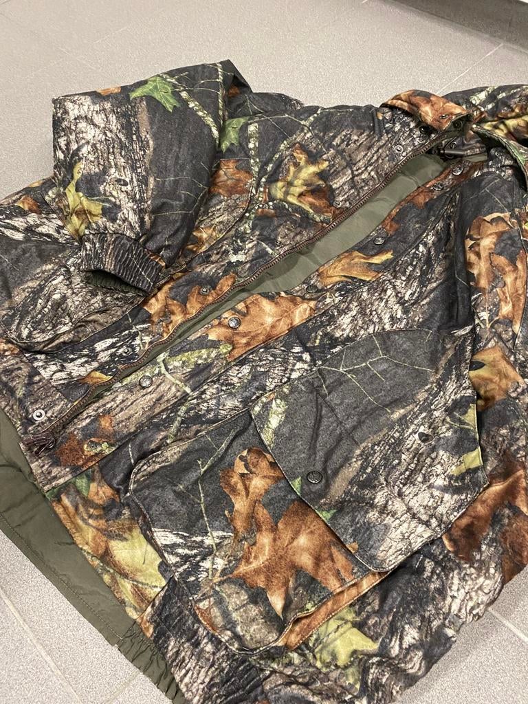 Camouflage jas langs 2 kanten draagbaar, Ophalen of Verzenden, Zo goed als nieuw