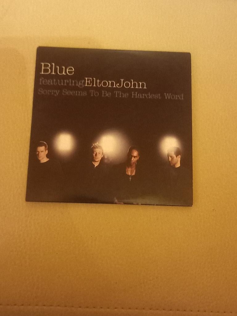 Single (Cd) van Blue Featuring Elton John, Cd's en Dvd's, Cd Singles, 1 single, Ophalen of Verzenden, Zo goed als nieuw, Rock en Metal