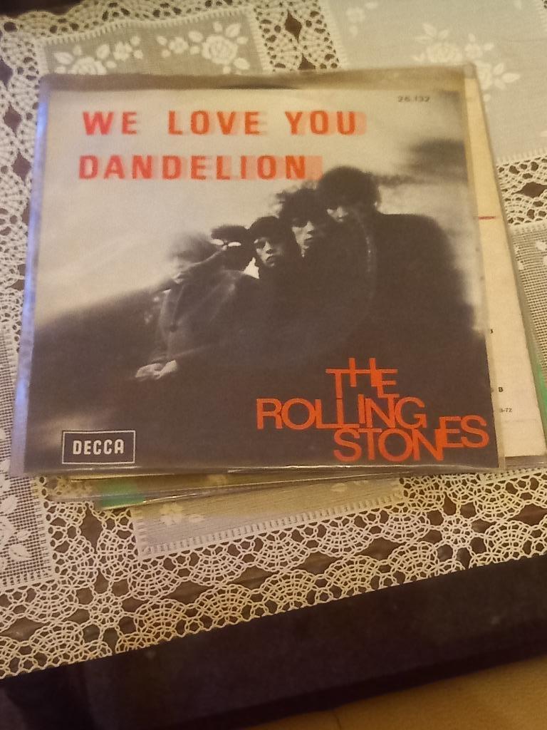 2 Singles van The Rolling Stones, Cd's en Dvd's, Vinyl Singles, Ophalen of Verzenden, Zo goed als nieuw, Pop