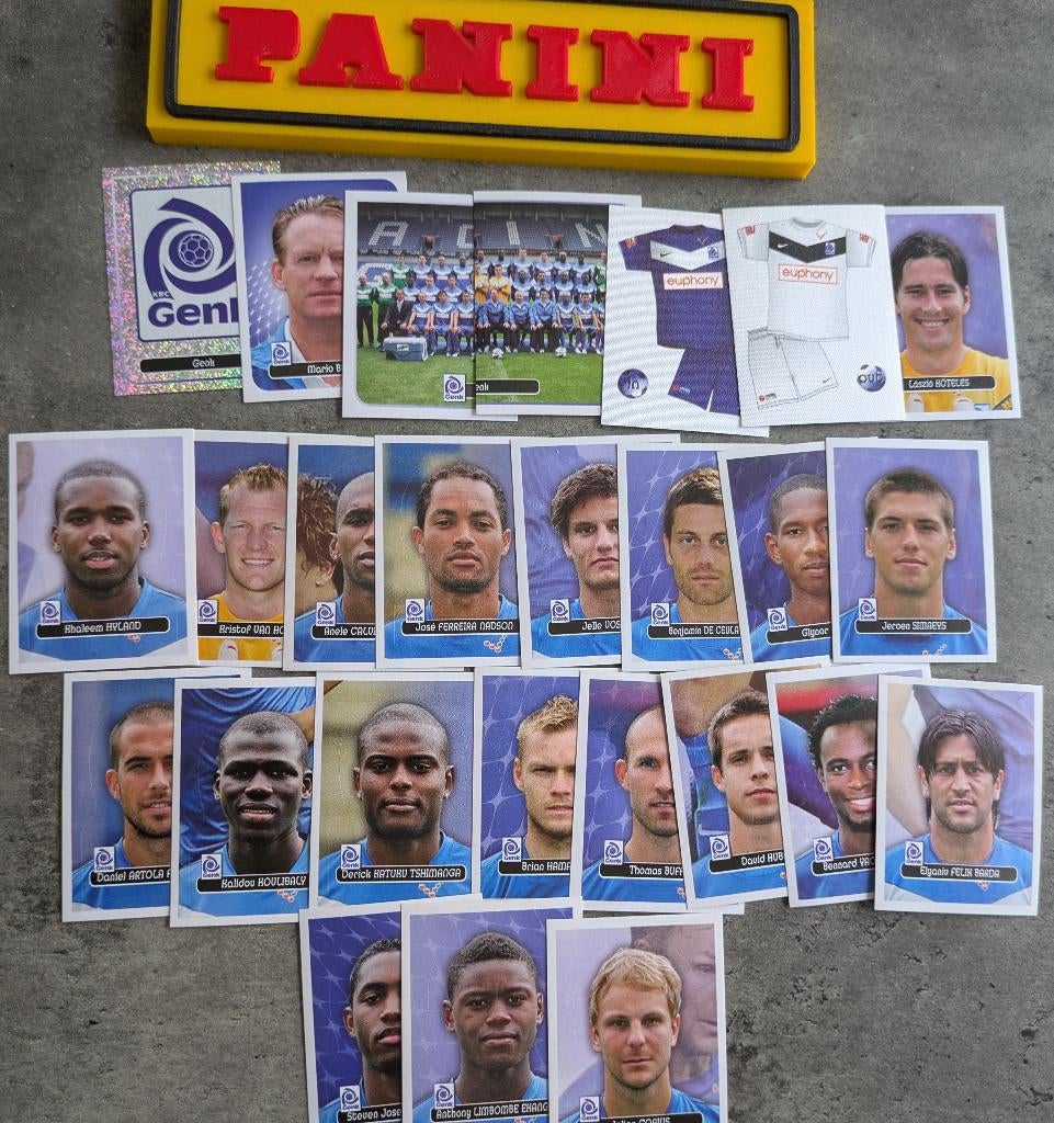 Panini FOOTBALL 2013 26 STICKERS RACING GENK VOETBAL, Ophalen of Verzenden, Nieuw