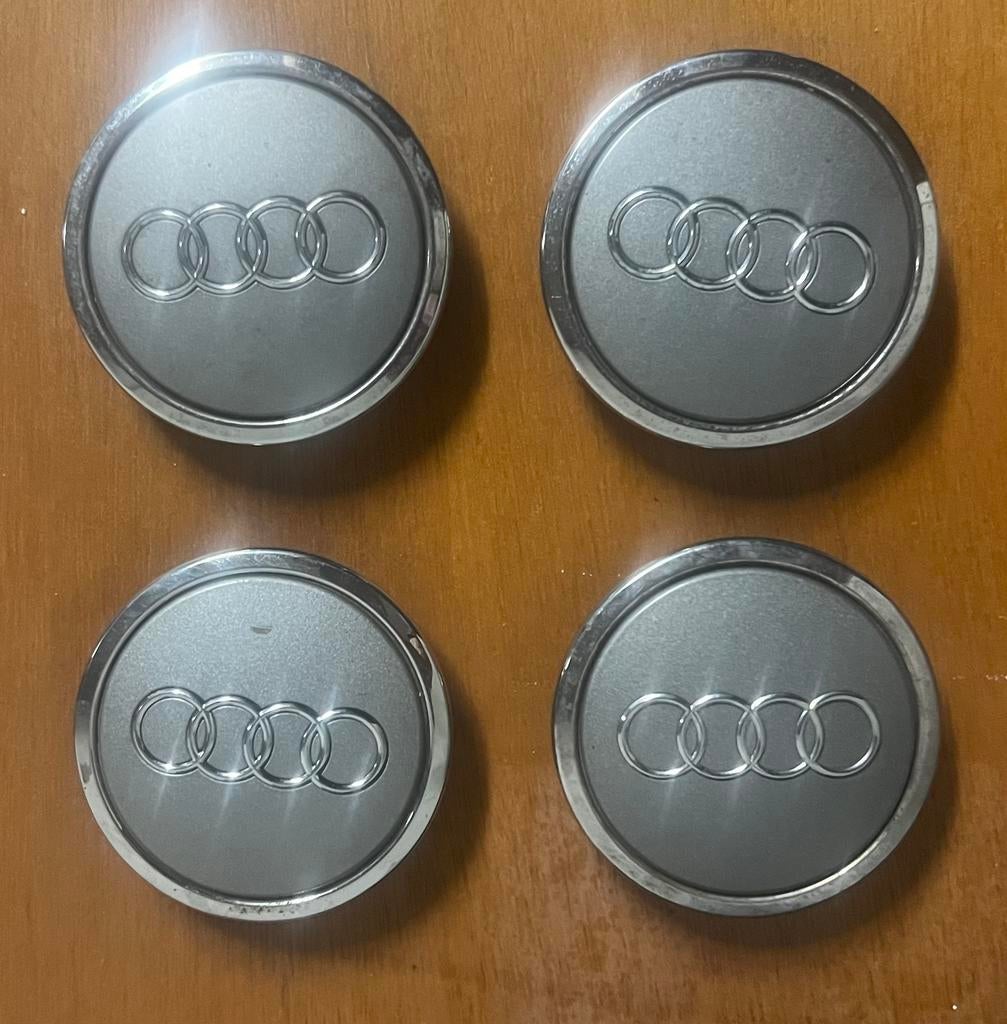 4 centres de roues ( caps ) audi d’origine, Autos : Pièces & Accessoires, Enlèvement ou Envoi, Jante(s)