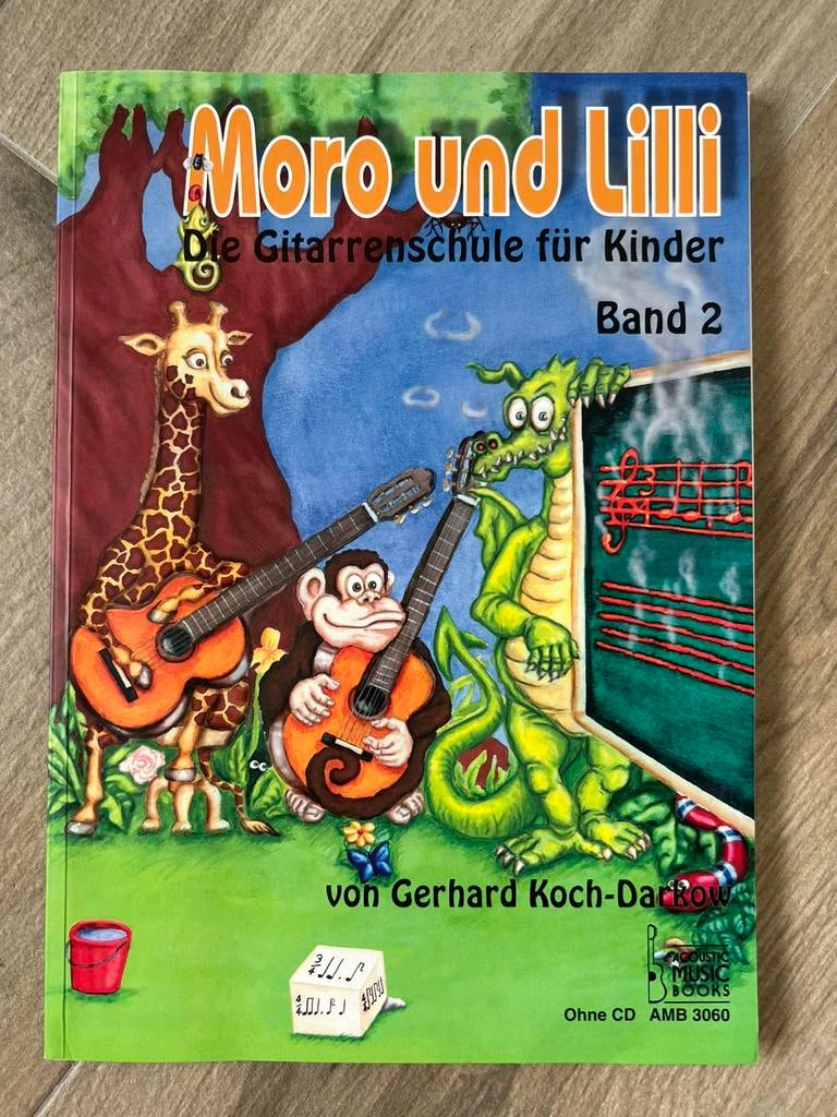 Moro et Lilli - L'école de guitare pour enfants Band 2, Enlèvement ou Envoi, Comme neuf, Musique