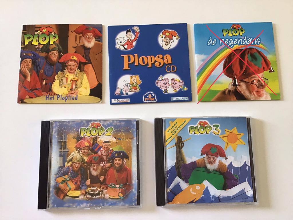 3 cd’s en 1 Plopsa cd ,apart verkrijgbaar, Ophalen of Verzenden, Gebruikt