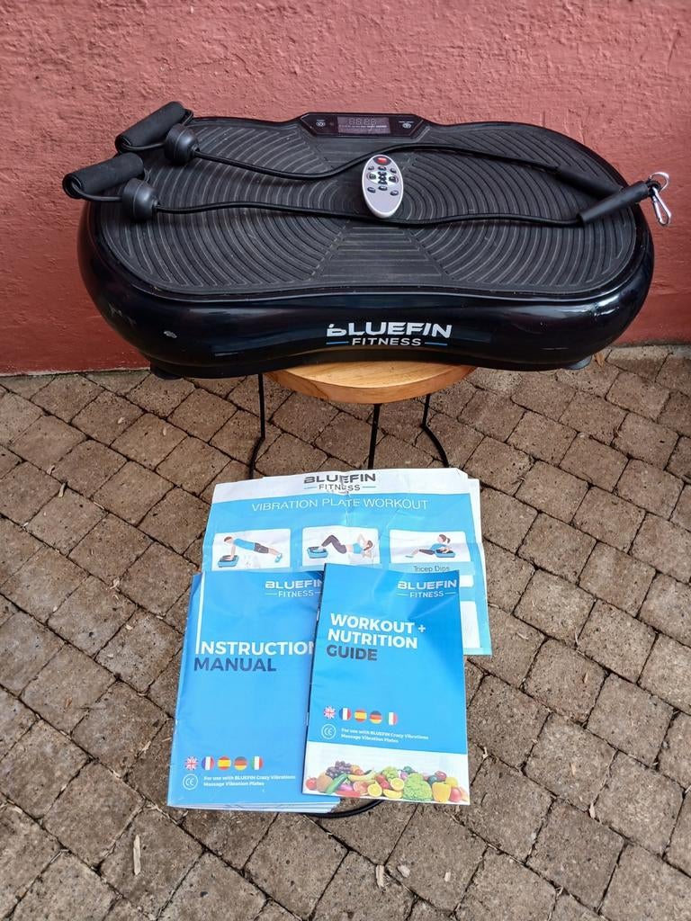 Bluefin - vibrerend platform met accessoires, Ophalen, Gebruikt