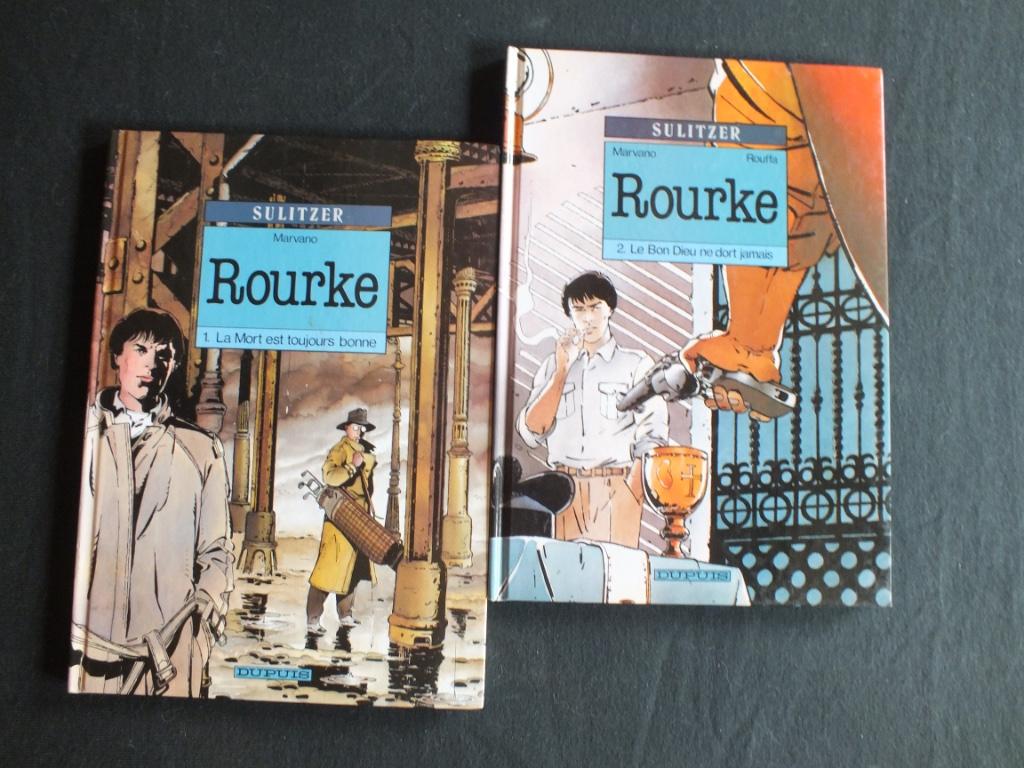 ROURKE (3 ALBUMS E.O.). EDITIES DUPUIS, Boeken, Stripverhalen, Gelezen, MARVANO, Ophalen of Verzenden, Meerdere stripboeken
