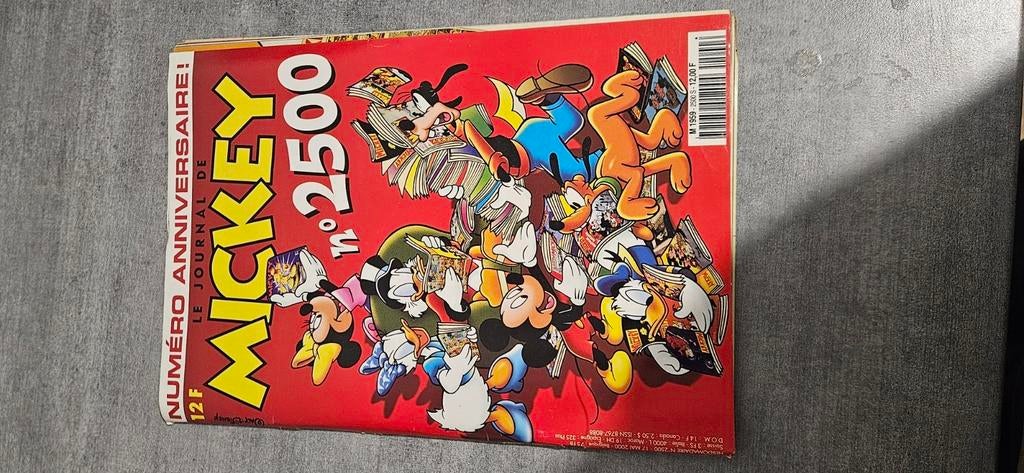 Ancien magasine mickey, Ophalen