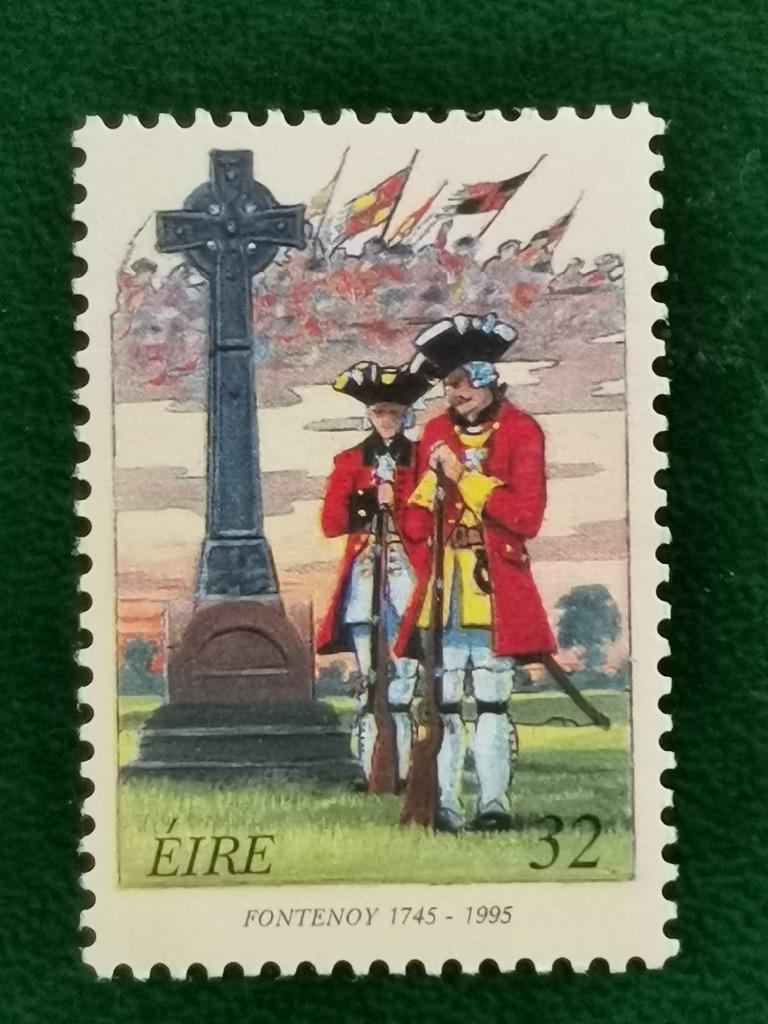 Ierland 1995 - De Slag bij Fontenoy - Ierse soldaten **, Ophalen of Verzenden, Ierland, Postfris