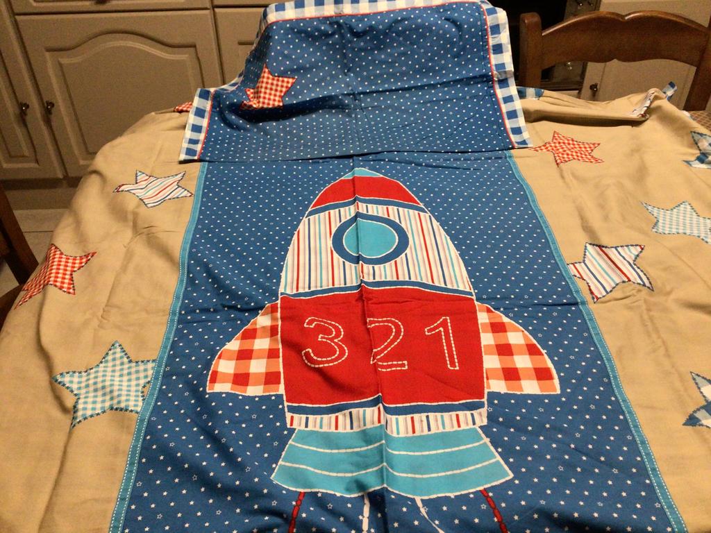 Overtrek voor donsdeken voor 1 persoonsbed voor jongen, Kinderen en Baby's, Kinderkamer | Beddengoed, Zo goed als nieuw, Ophalen