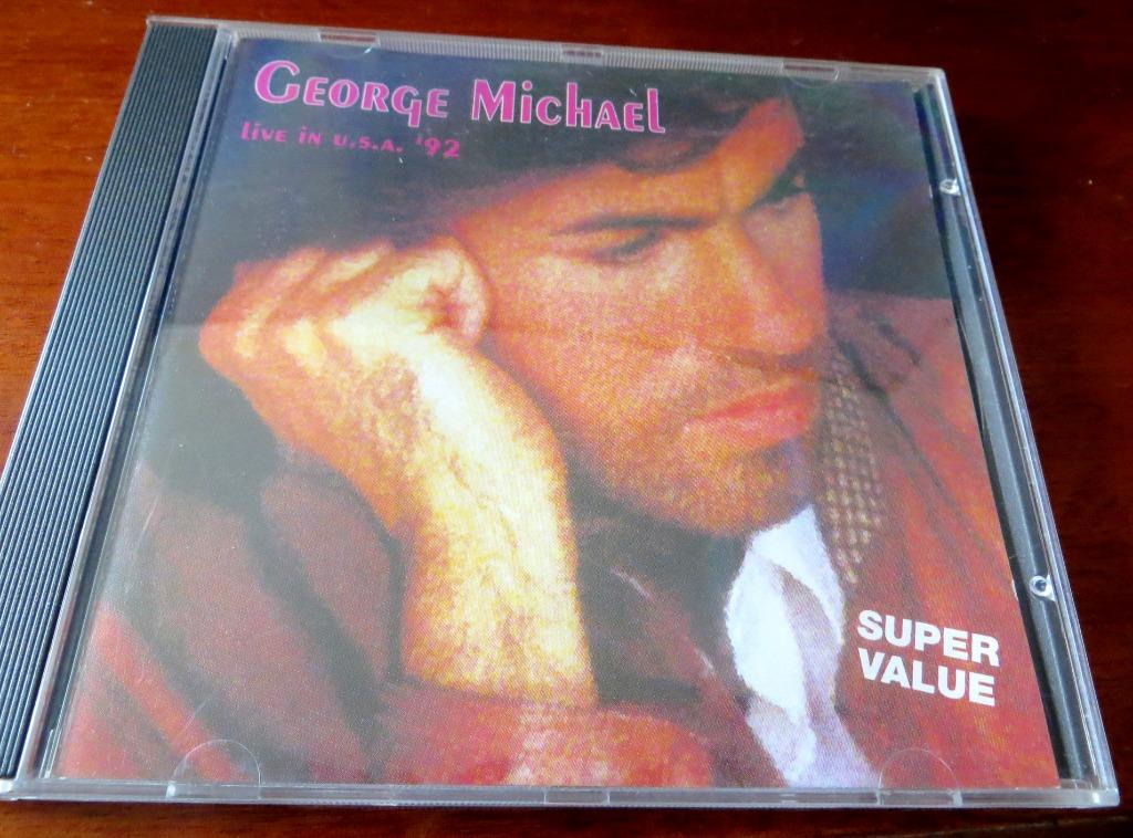 GEORGE MICHAEL CD " LIVE IN USA 1992 " - RARE, Verzenden, Zo goed als nieuw