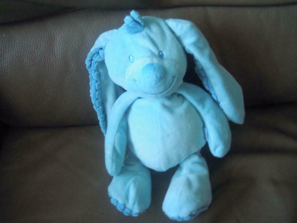 knuffel tiamo konijn blauw doos 53), Enlèvement ou Envoi, Neuf, Lapin
