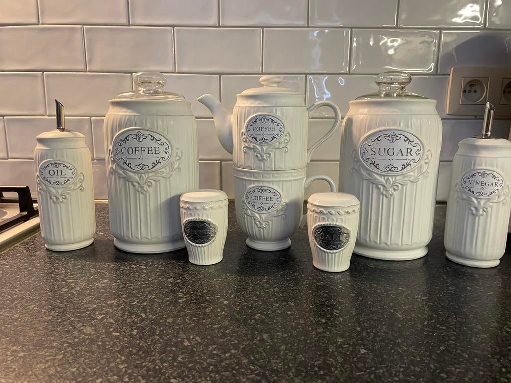 Potten Riverdale set 30€, Ophalen, Zo goed als nieuw