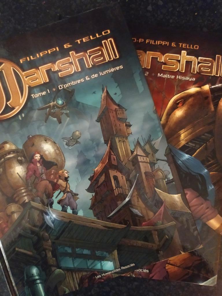 Marshall 1 & 2 par Filippo et Tello EO TBE, Eén stripboek, Ophalen of Verzenden