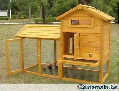 Poulailler clapier abri poule coq caille lapin NEUF, Verzenden, Nieuw