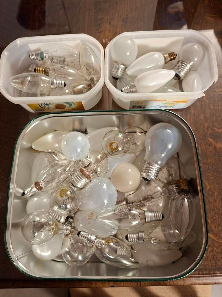 Gloei lampen 25 40 watt, Ophalen