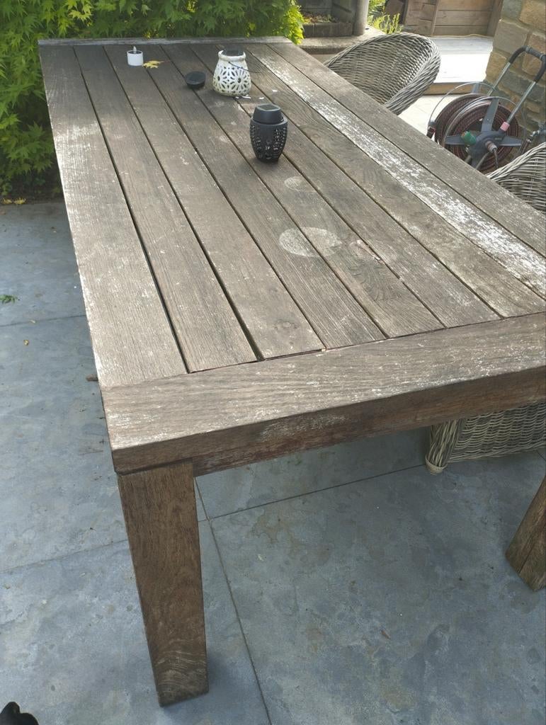 Table teck, Jardin & Terrasse, Tables de jardin, Enlèvement