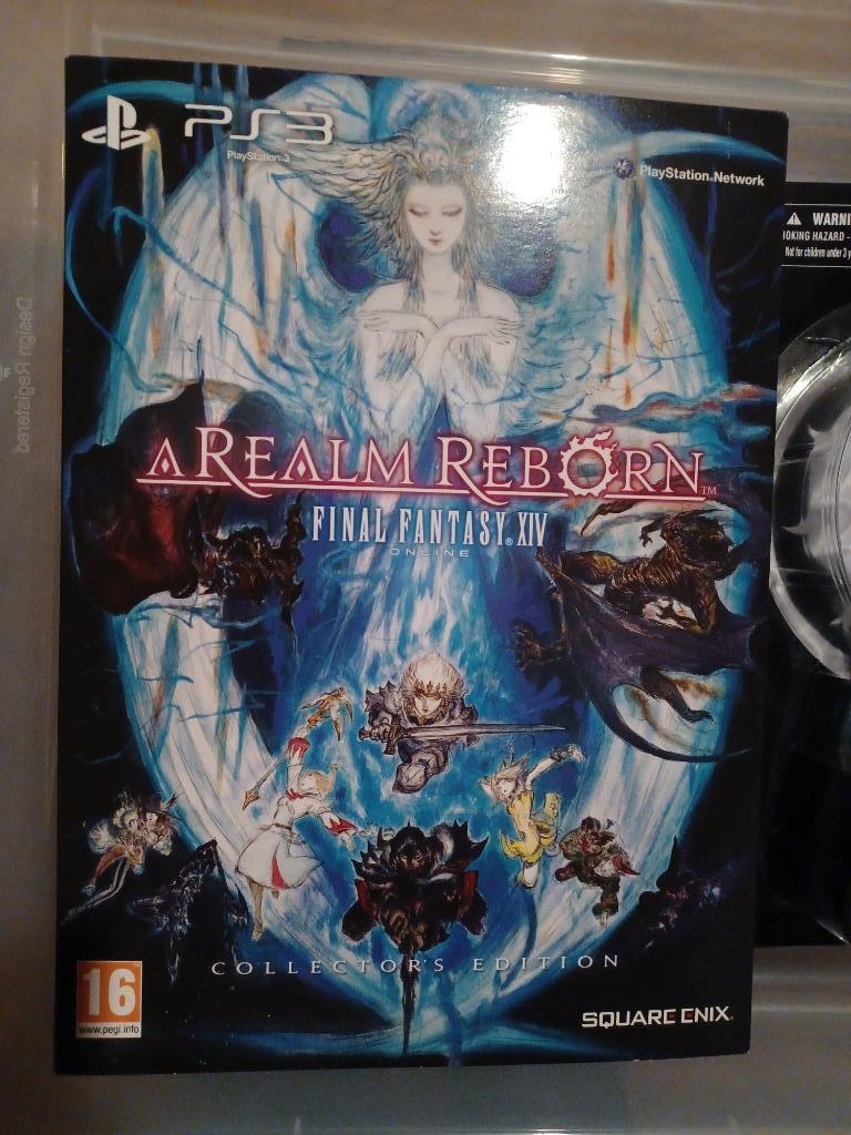 Final Fantasy XIV: A Realm Reborn - Collector's Edition PS3, Online, Jeu de rôle (Role Playing Game), Comme neuf, Enlèvement