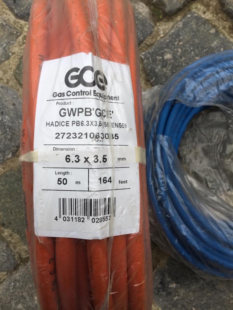 Gasdarm darm voor gastoevoer new op rol / M, Doe-het-zelf en Bouw, Buizen en Afvoer, Ophalen, Nieuw, Overige materialen