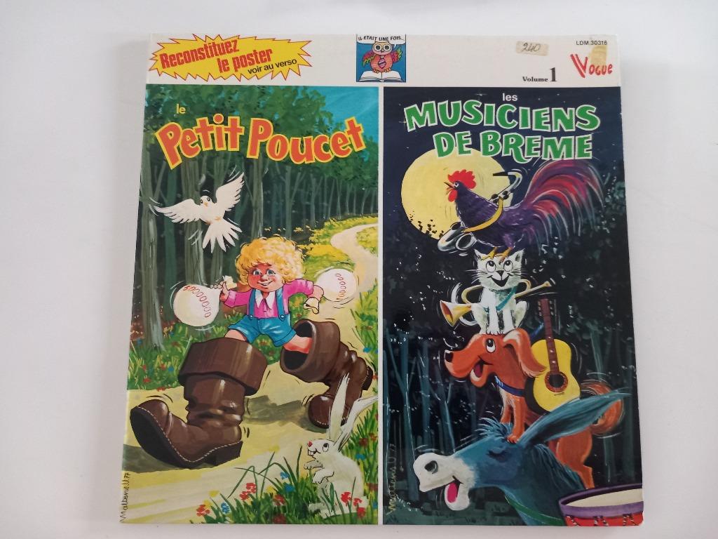 LP vinyle Little Thumb Bremer Street Musicians Fairy Tales, Enlèvement ou Envoi, Fable ou Conte (de fées)