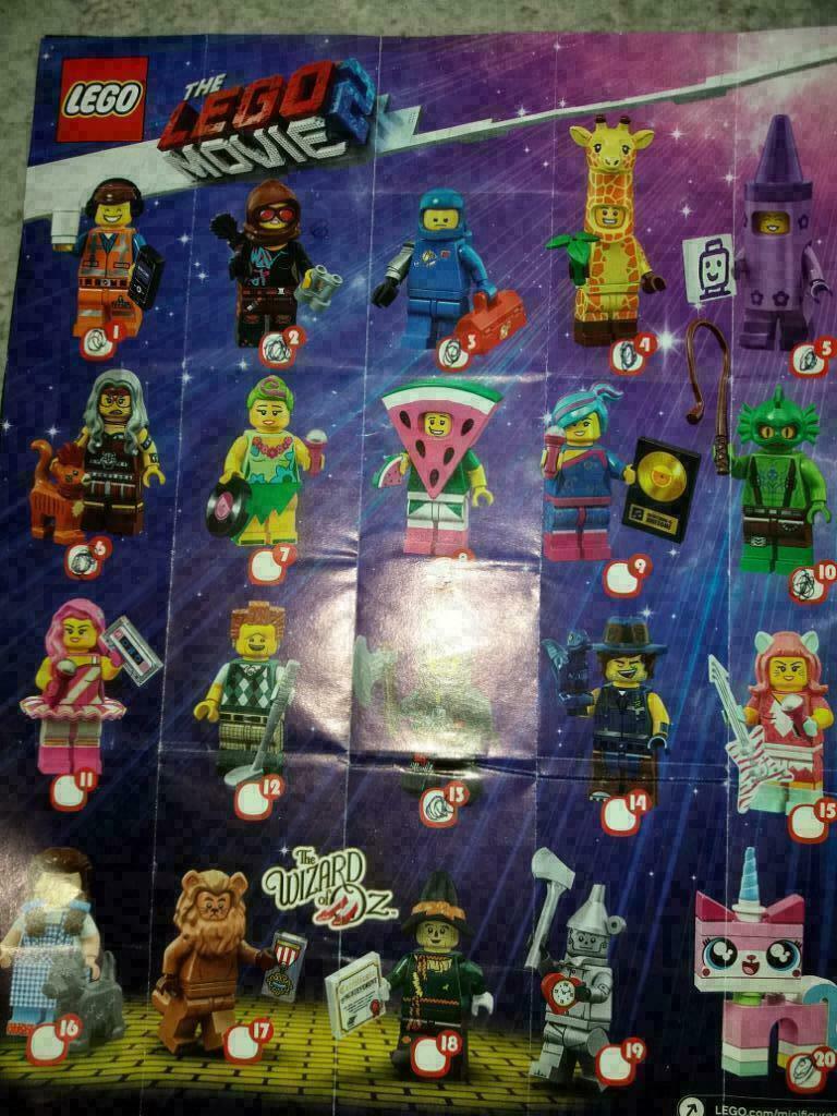 FIGURINES LEGO MOVIE: fig 1--5--10, Ophalen, Lego