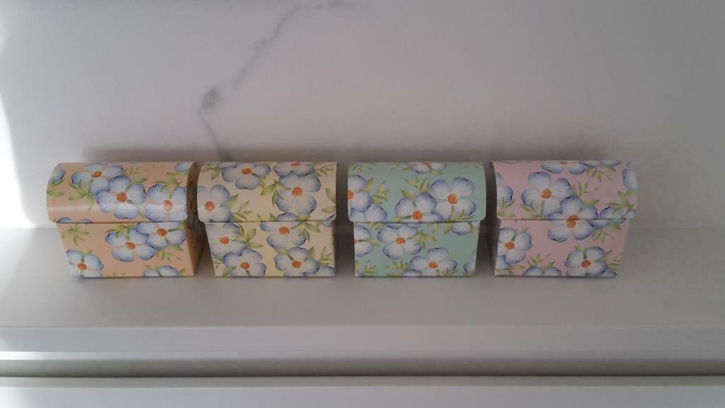 fleurige doopsuikerdoosjes, Ophalen of Verzenden, Nieuw