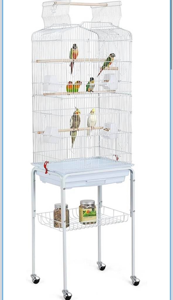 Cage oiseau, Animaux & Accessoires, Enlèvement, Comme neuf, Métal