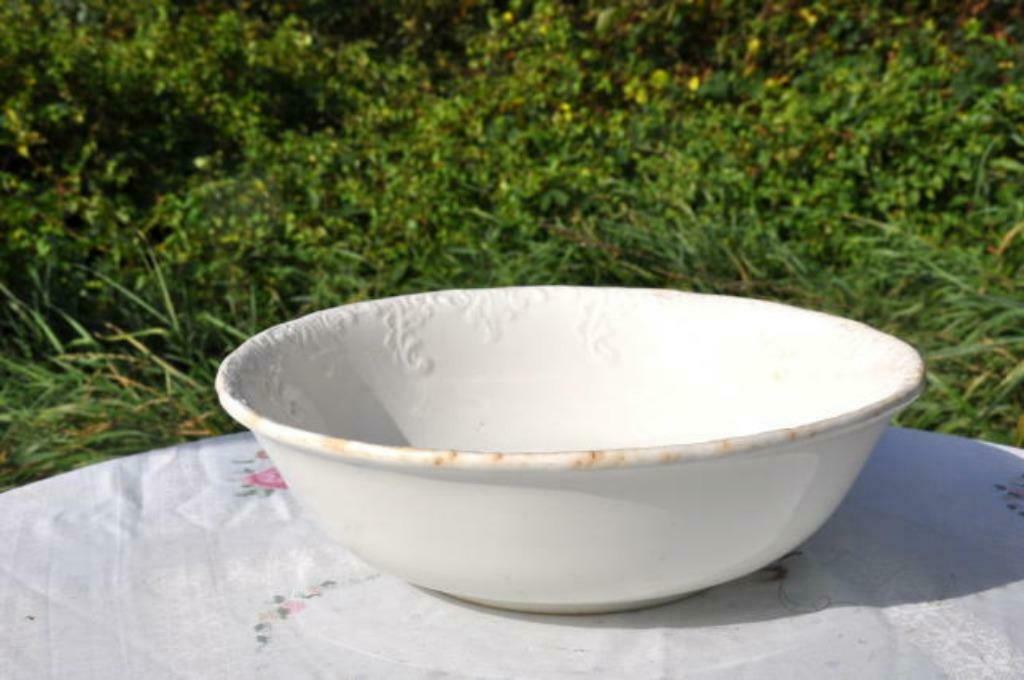 §  bassin en faience blanche boch (2), Antiquités & Art, Enlèvement ou Envoi