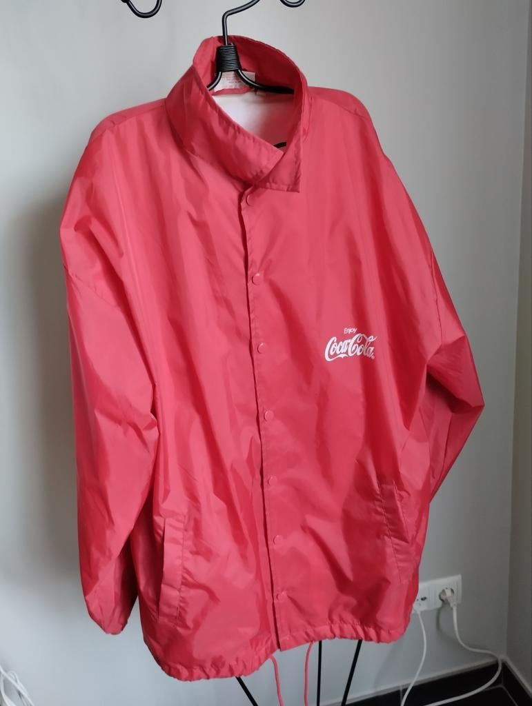 Coca Cola windjack, Ophalen, Gebruikt