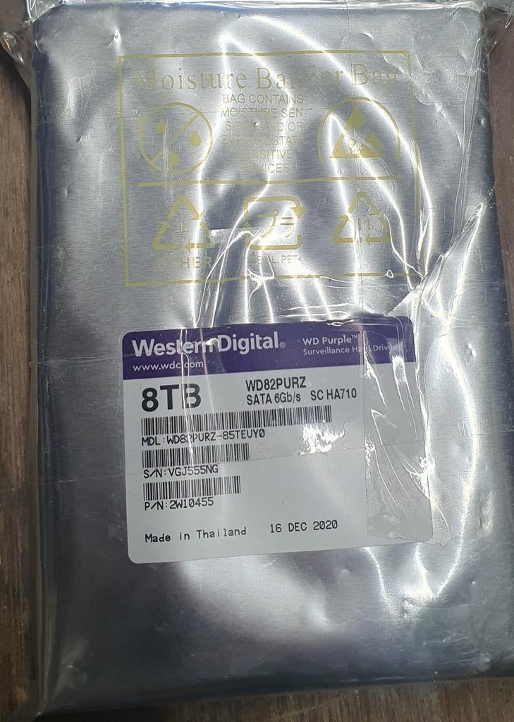 Disque dur pour enregistreur caméra CCTV, Informatique & Logiciels, Disques durs, Enlèvement, Utilisé, Interne, Western Digital