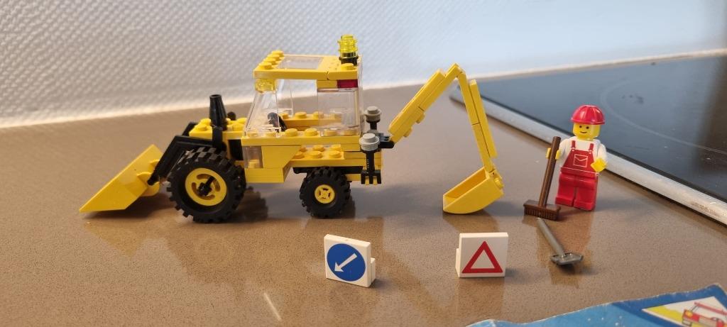 lego 6662 graafmachine, Ophalen of Verzenden, Gebruikt, Complete set, Lego