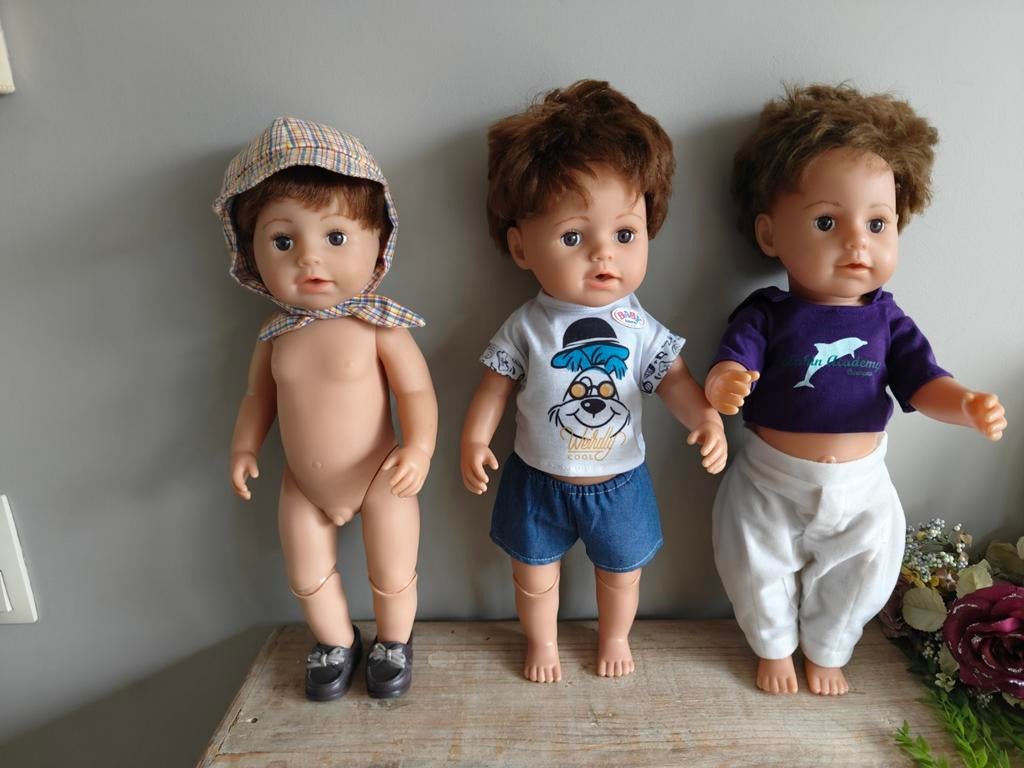 Allerlei baby Born jongens kleding te koop, vanaf 3€/st, Enlèvement ou Envoi, Comme neuf