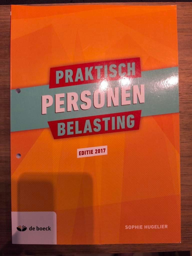 Sophie Hugelier - Praktisch personenbelasting, Boeken, Ophalen of Verzenden, Zo goed als nieuw, Nederlands, Sophie Hugelier