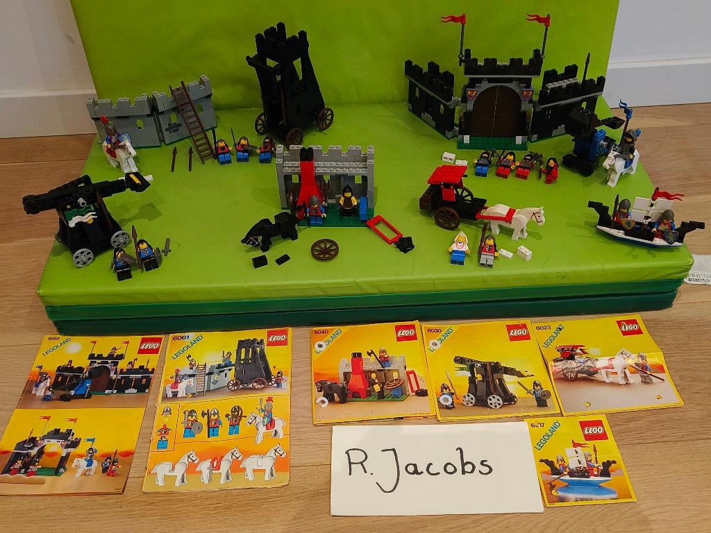 Lego vintage Castle sets, Ophalen of Verzenden, Gebruikt, Complete set, Lego