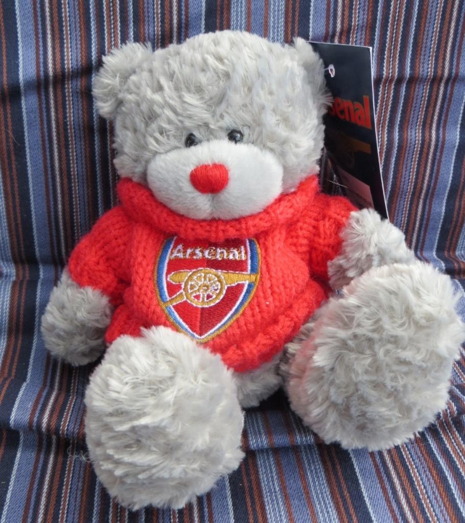 Beer : Arsenal  - voetbal -- mascotte, Verzamelen, Ophalen of Verzenden, Nieuw, Beeldje of Poppetje