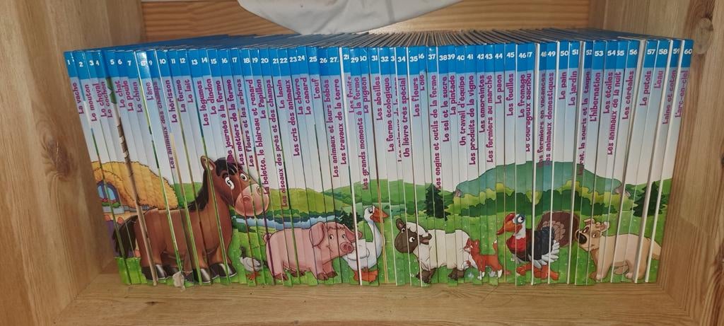Collection Les animaux de la ferme de Célestin et Célestine, Enlèvement ou Envoi, Comme neuf, Non-fiction