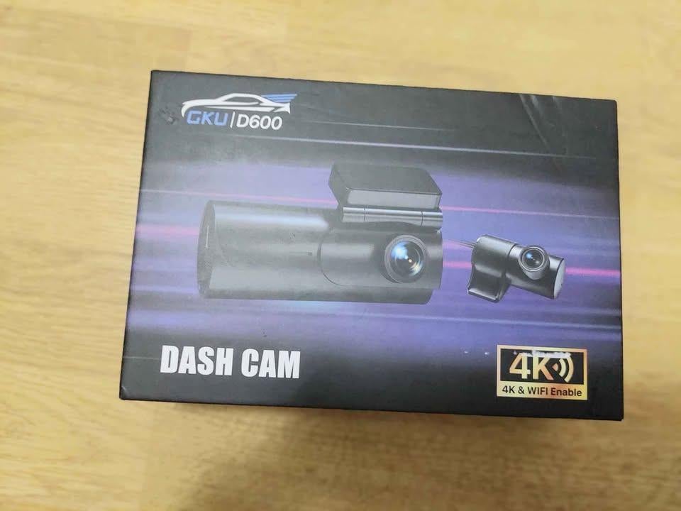 Dash Cam GKU D600, Enlèvement, Neuf