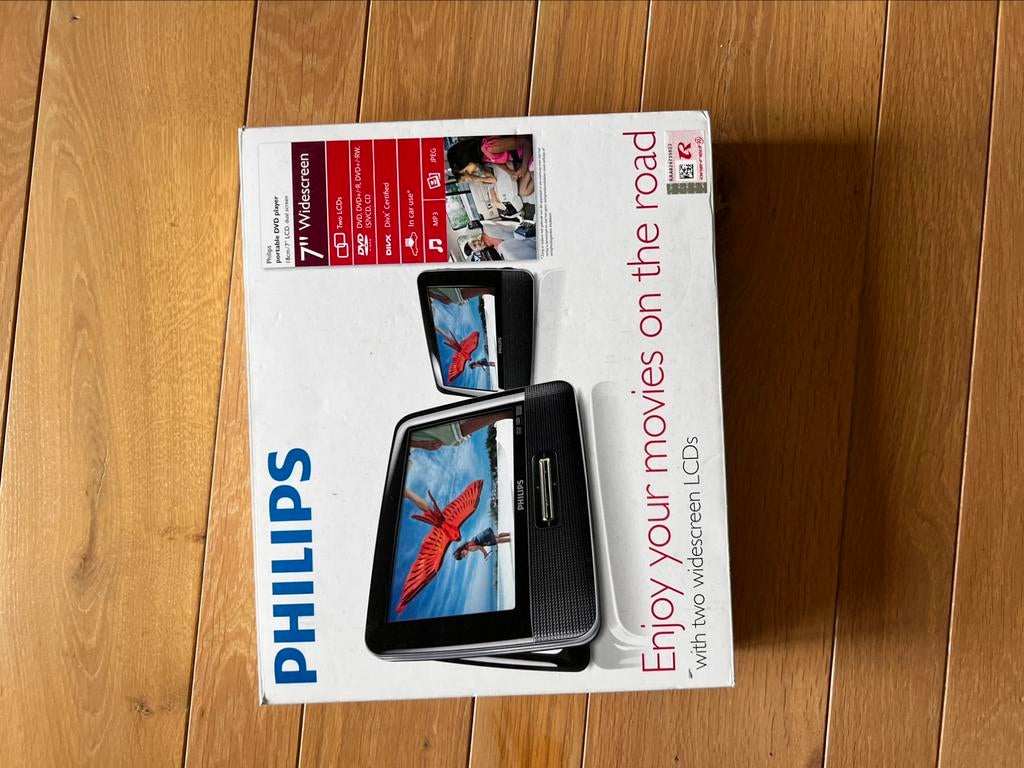 Philips DVD speler, Dvd-speler, Philips, Draagbaar, Ophalen of Verzenden