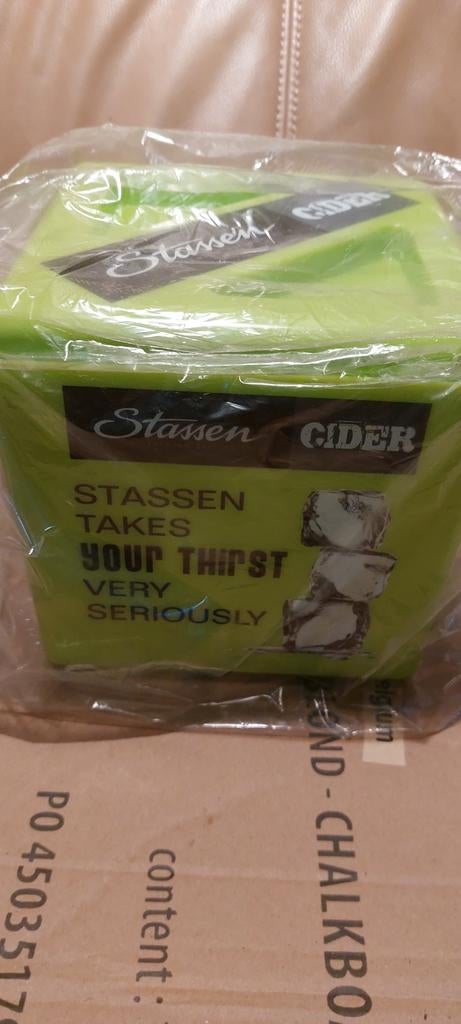 Nieuwe Stassen cider ijsemmer, Verzamelen, Ophalen of Verzenden, Nieuw