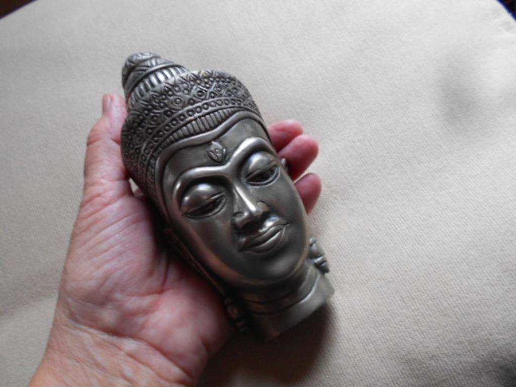 cambodja, brons, boeddha, Antiek en Kunst, Ophalen of Verzenden