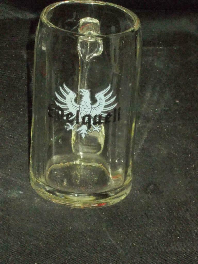 Bierglas. Edelquell. D 123, Ophalen of Verzenden, Gebruikt, Pul(len), Overige merken